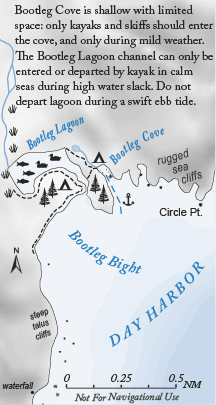 Bootleg Cove Map