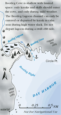 Bootleg Cove Map